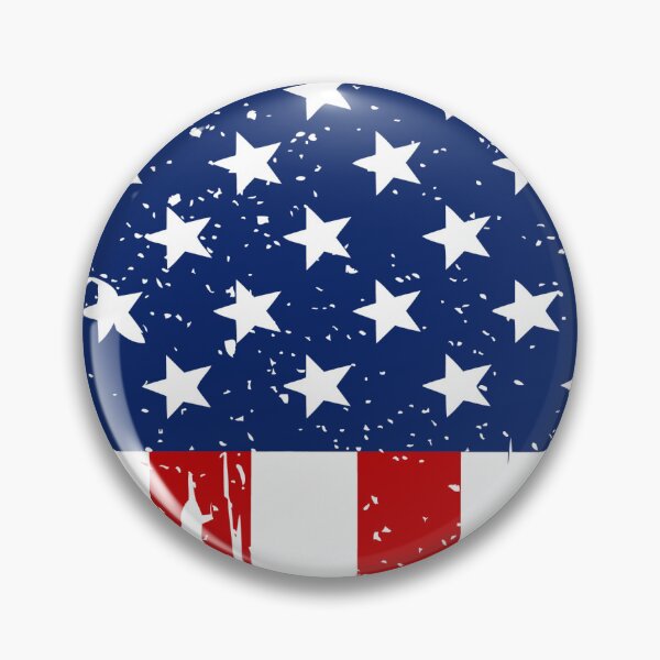 Artikelvorschau, Patriotisches Grunge-Design mit abgenutzter amerikanischer Flagge entworfen und verkauft von SouthPrint.