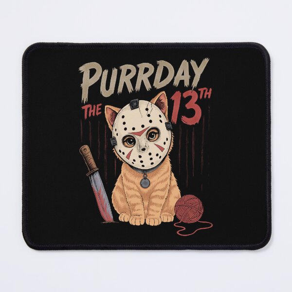 Item preview, Purrday the 13th designed and sold by fathi Illustration.