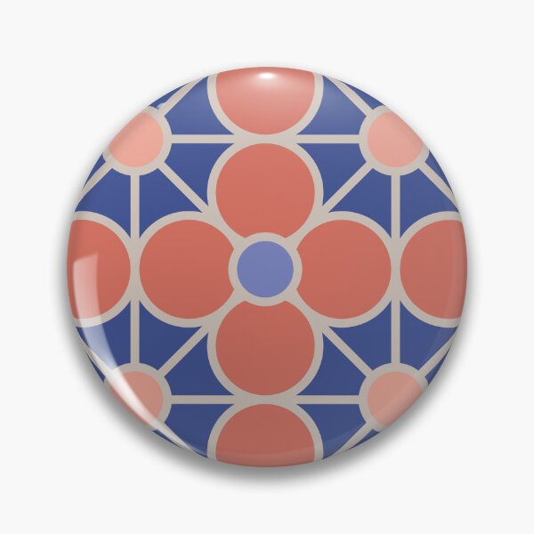 Item preview, Geometric Pattern: Plumeria: Sennelier designed and sold by Red Wolf.