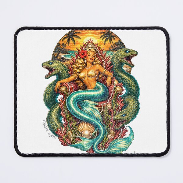 Item preview, Mythical mermaid designed and sold by castillomiami.
