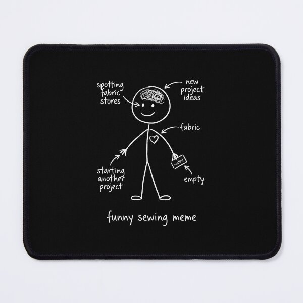 Item preview, Fabric Addiction | Funny Sewing Meme | Fabric Hoarder Gift for Sewists designed and sold by EverStitchStudio ★★★★★.