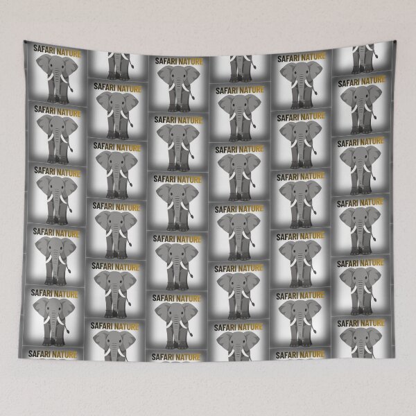 Item preview, Safari Nature – Elegant Elephant of the Wild designed and sold by DervoTeck2767.