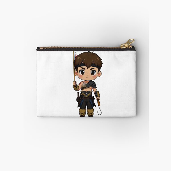Item preview, Chibi Tribal Warrior Mascot | Cute Fantasy Fighter Character designed and sold by Nomad-Maynard.