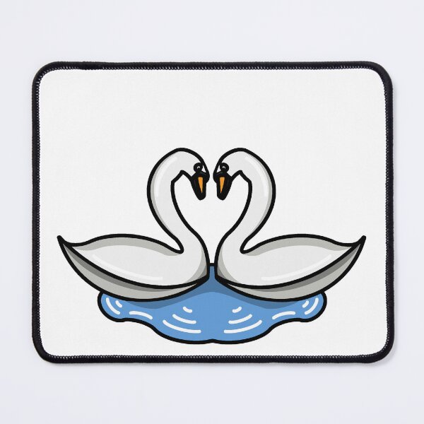 Item preview, Swan Sticker | Postcards from Amsterdam Collection designed and sold by BellaDesignCo.