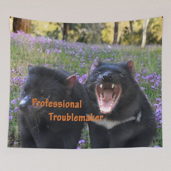 Item preview, TASSIE DEVIL, FUN QUOTE FOR T-SHIRTS and MORE designed and sold by Barbara Jean Photo Art And Design.