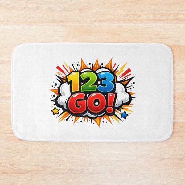 Item preview, 123 GO! Fun Retro Gaming Style designed and sold by Kicor.