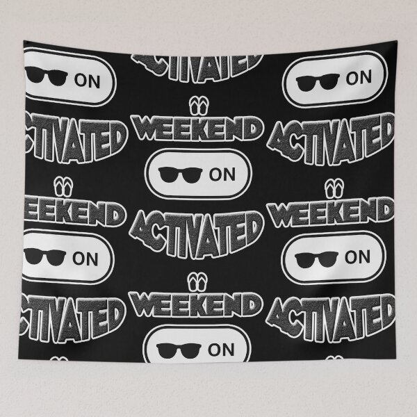 Item preview, Weekend Mode Activated Shirt – Funny Relax Design designed and sold by Topoartispp.