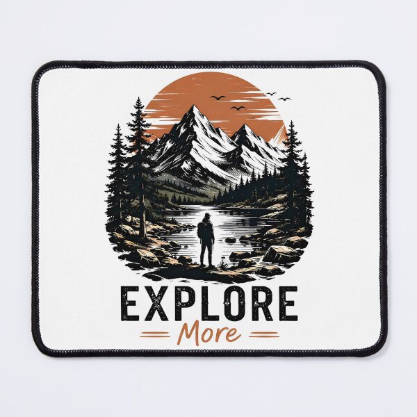 Item preview, Explore More Wilderness Mountain designed and sold by Amr Siam.