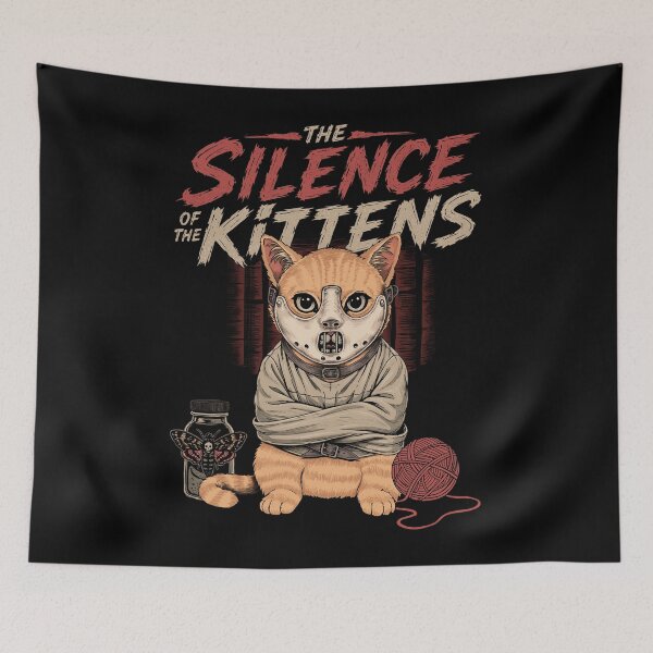 Item preview, Silence of the kittens designed and sold by fathi Illustration.
