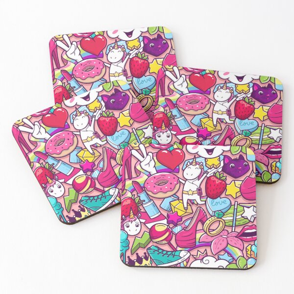 Item preview, girly pattern designed and sold by pksart1.