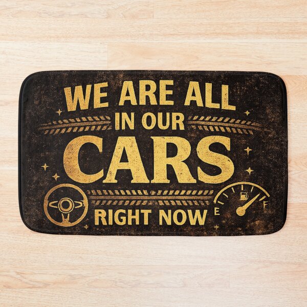 Item preview, We Are All In Our Cars Right Now designed and sold by LatestDesign95.