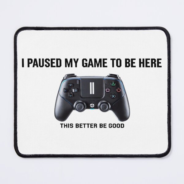 Item preview, Paused My Game Warning Shirt designed and sold by axlexx.