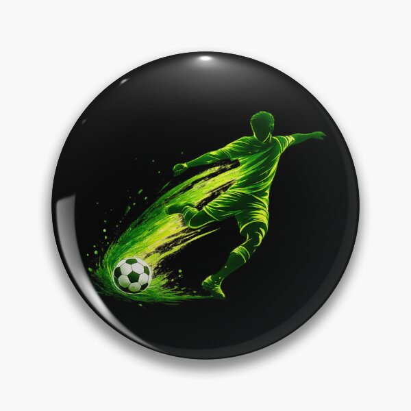 Item preview, Minimalist Soccer Striker Football Sports Fan Graphic Art designed and sold by MagicSD Designs.