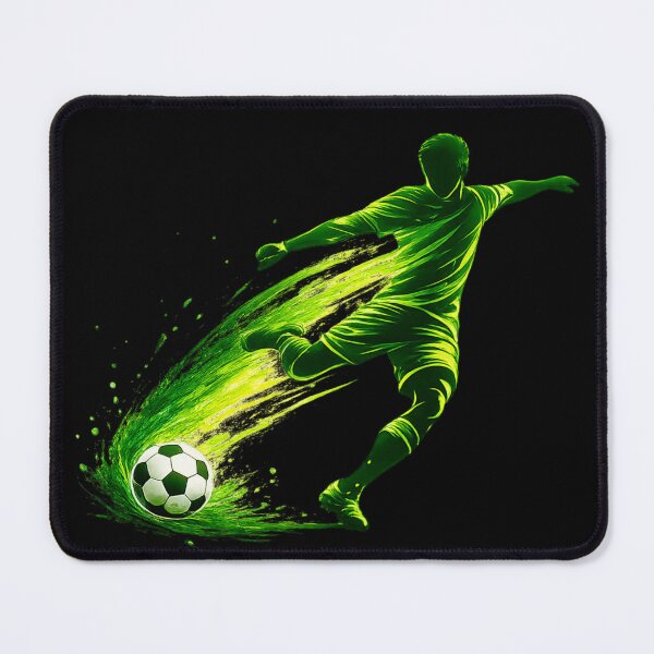 Item preview, Minimalist Soccer Striker Football Sports Fan Graphic Art designed and sold by MagicSD Designs.