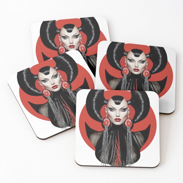 Item preview, GOTH GEISHA RED - JAPANESE, ANIME, FASHION, BEAUTY GRAPHICS designed and sold by zrofux.