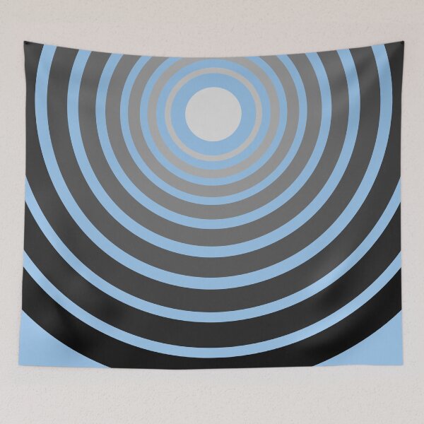 Item preview, CONCENTRIC BLACK CIRCLES 2 - MINIMALIST GEOMETRY designed and sold by CuPensky.