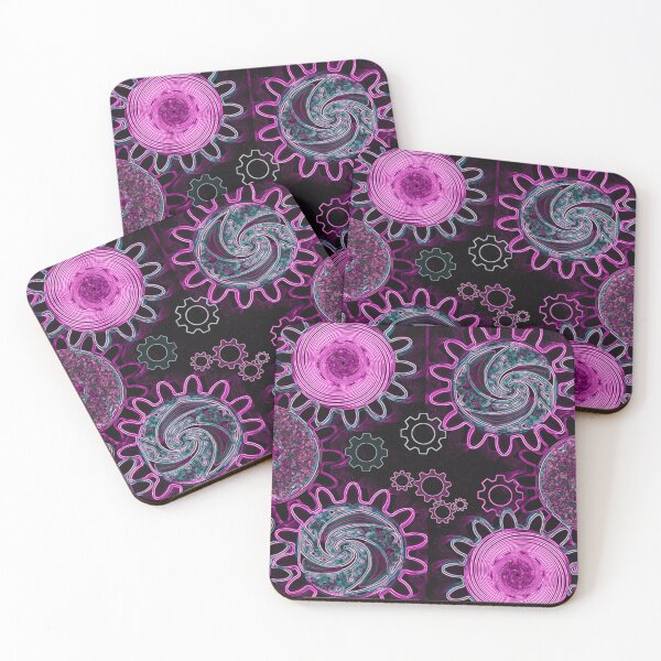 Item preview, Steampink Steampunk Bright Pink designed and sold by marigold corner design.