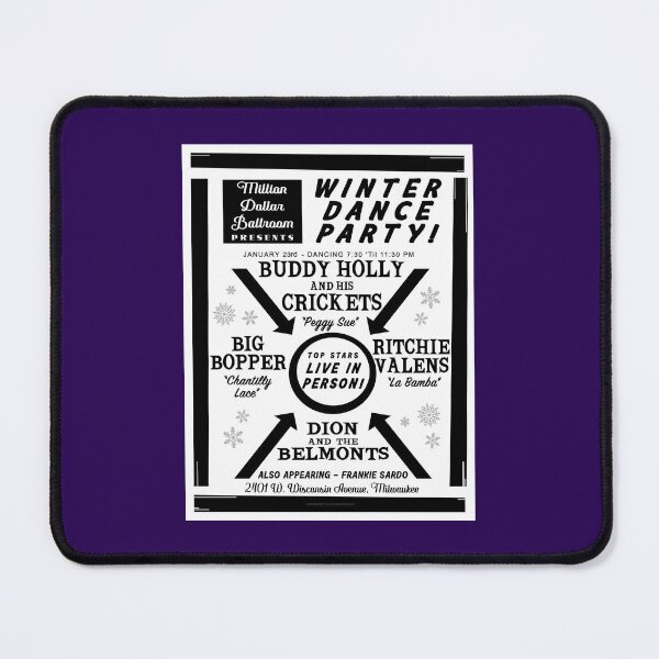 Item preview, Buddy Holly Milwaukee designed and sold by Normbot2000.