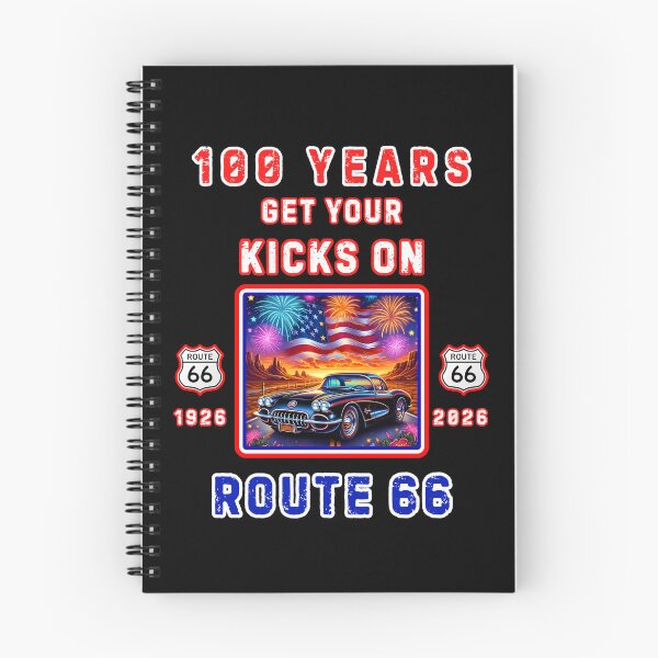 Item preview, Get Your Kicks On Route 66 100th Anniversary designed and sold by WoodburyLake.
