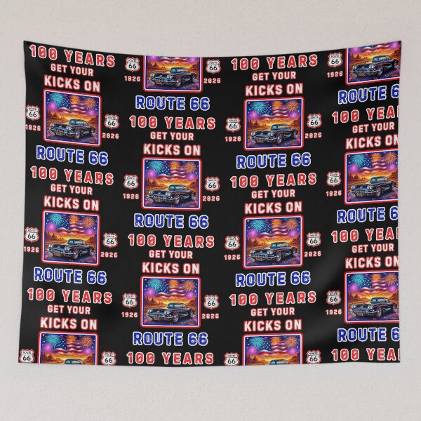 Item preview, Get Your Kicks On Route 66 100th Anniversary designed and sold by WoodburyLake.