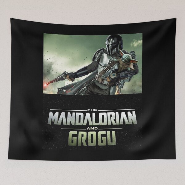 Item preview, Mando & Grogu designed and sold by salmzouriart.