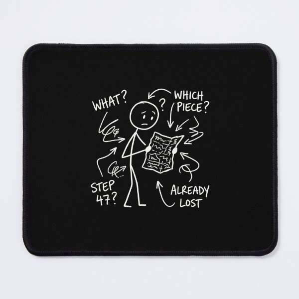 Item preview, Pattern Instructions Explained | Funny Sewing Meme | Confused Sewist Design designed and sold by EverStitchStudio ★★★★★.