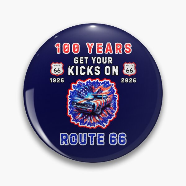 Item preview, Get Your Kicks On Route 66 100th Anniversary designed and sold by WoodburyLake.