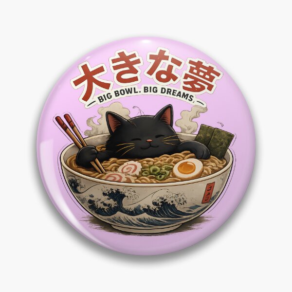 Item preview, Big Bowl Big Dreams Cat Ramen designed and sold by KICOR.