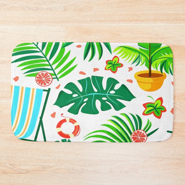 Item preview, Summertime Beach Art Designs Vibrant Colorful Tropical Pattern designed and sold by DEC02.