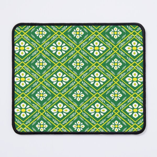 Item preview, Vintage Floral Diamond Seamless Pattern designed and sold by AjjimaJKM.