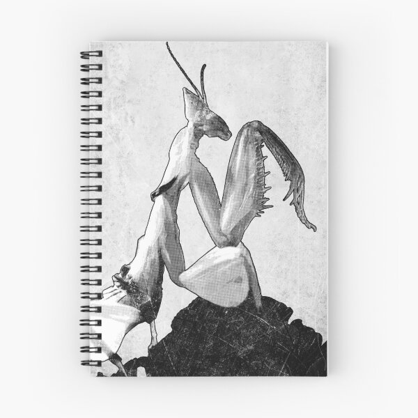 Item preview, Orchid Mantis Dark Natural History Predator Camouflage Art designed and sold by Ghoul Enterprises.