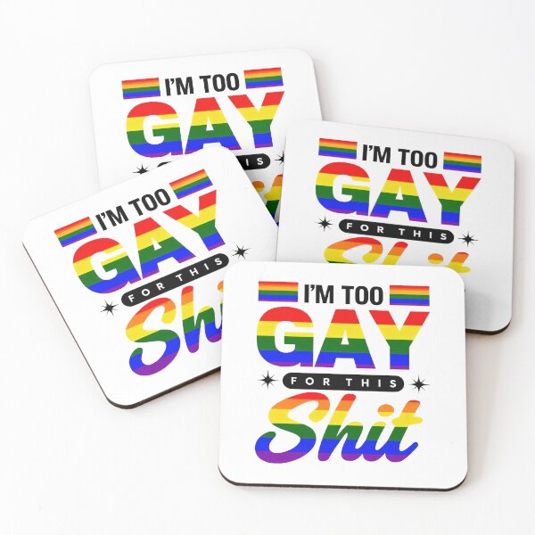 Item preview, Too Gay for this Sh*t designed and sold by 2guysyarn.