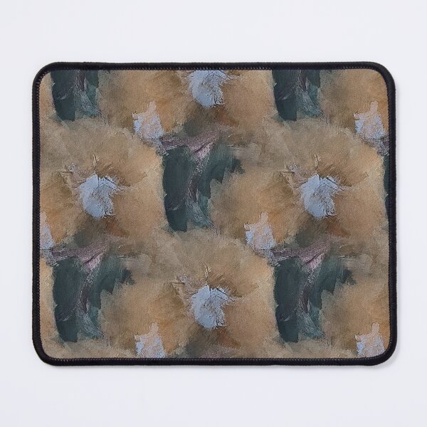 Item preview, Painterly Floral Abstract Pattern in Beige and Green designed and sold by Artistestella.
