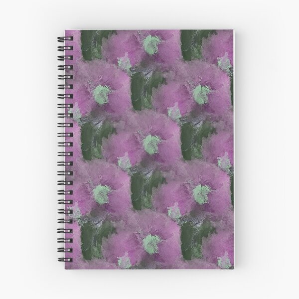 Item preview, Painterly Floral Abstract Pattern in Pink and Green designed and sold by Artistestella.