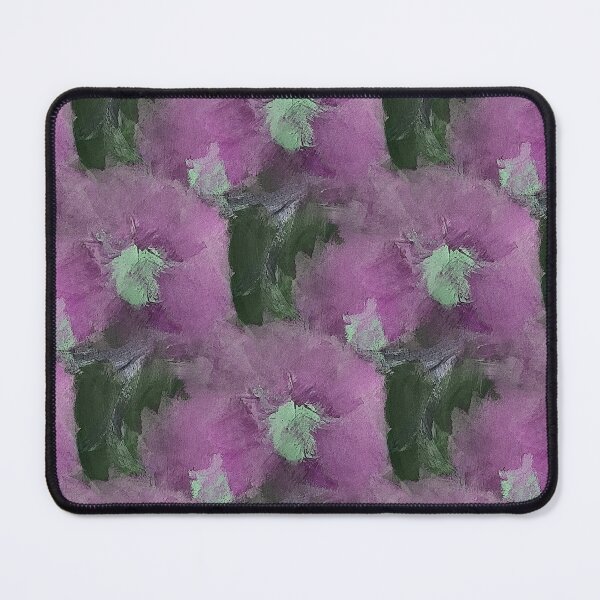 Item preview, Painterly Floral Abstract Pattern in Pink and Green designed and sold by Artistestella.