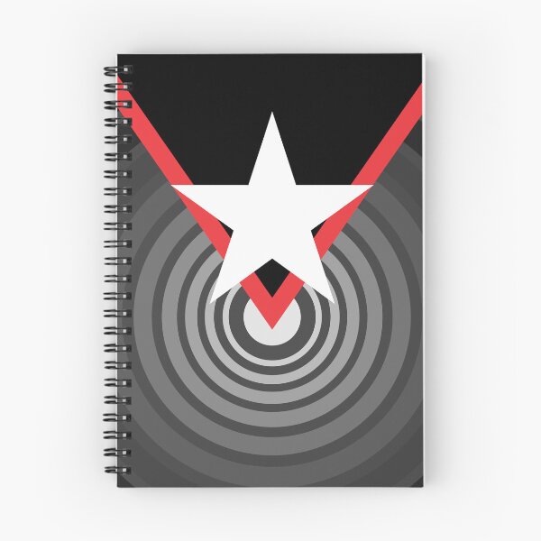 Item preview, CONCENTRIC BLACK CIRCLES + STAR - MINIMALIST GEOMETRY designed and sold by CuPensky.