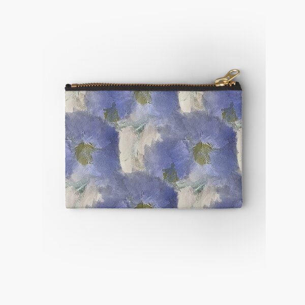 Item preview, Painterly Floral Abstract Pattern in Blue and White designed and sold by Artistestella.