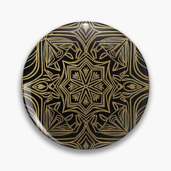 Item preview, Elegant Gold Geometric Abstract designed and sold by UrbanPrts.