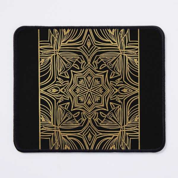 Item preview, Elegant Gold Geometric Abstract designed and sold by UrbanPrts.