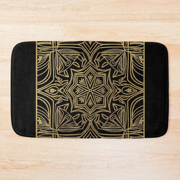 Item preview, Elegant Gold Geometric Abstract designed and sold by UrbanPrts.
