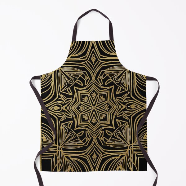 Item preview, Elegant Gold Geometric Abstract designed and sold by UrbanPrts.