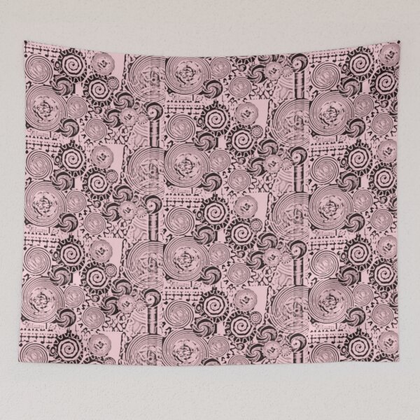 Item preview, STEAMPINK SWEET PASTEL PINK designed and sold by marigold corner design.