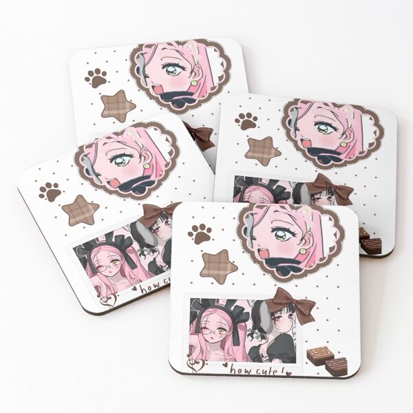 Item preview, Mizi, Sua and chocolate hearts designed and sold by Only Words.