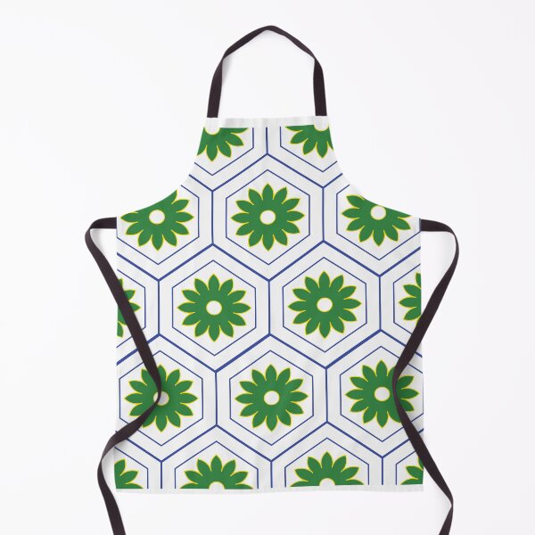 Item preview, Vintage Hexagon Floral Pattern designed and sold by AjjimaJKM.