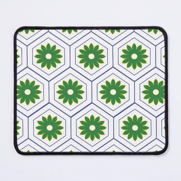 Item preview, Vintage Hexagon Floral Pattern designed and sold by AjjimaJKM.