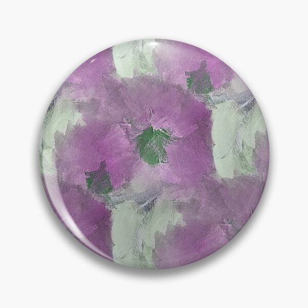 Item preview, Painterly Floral Abstract Pattern in Pink and White designed and sold by Artistestella.