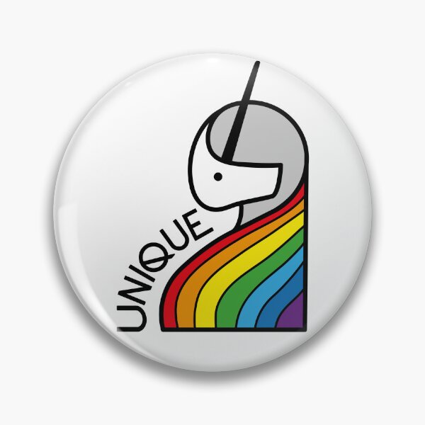 Item preview, Unique lgtbi+ rainbow logo unicorn designed and sold by Konopikyu.