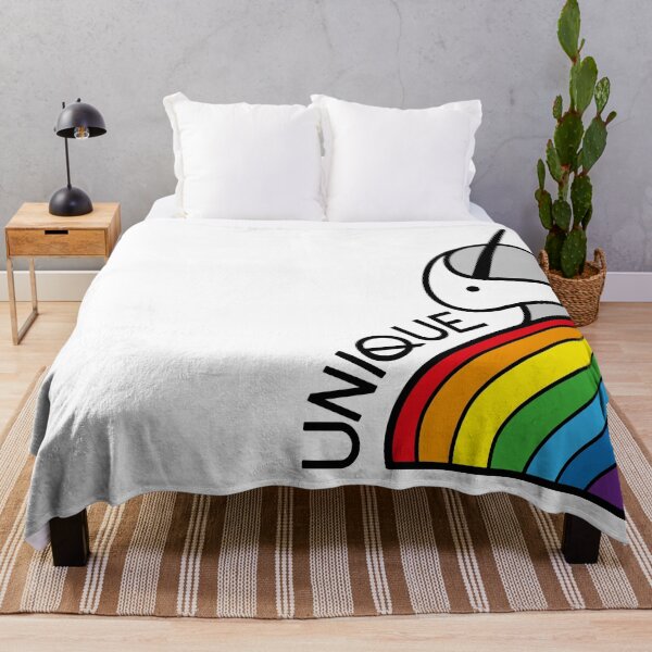 Item preview, Unique lgtbi+ rainbow logo unicorn designed and sold by Konopikyu.
