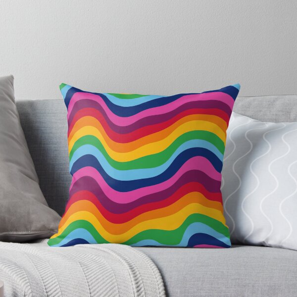 Item preview, Groovy Rainbow Wavy Pattern Retro designed and sold by YggOutfitters.