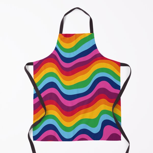Item preview, Groovy Rainbow Wavy Pattern Retro designed and sold by YggOutfitters.